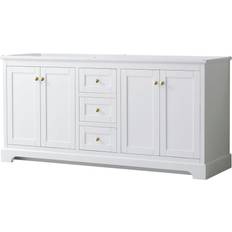 White Bathroom Cabinets Wyndham Collection Avery