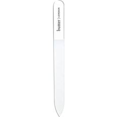 Nail Files LONDON Signature Glass Nail File, Laser-Etched Grind Surface, Reusable, Prevents Breakage