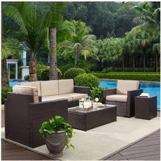 Crosley Furniture Outdoor Lounge Sets Crosley Furniture Palm Harbor 5pc Outdoor Lounge Set