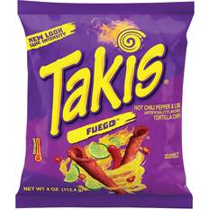 Takis Fuego Rolled Hot Chili Pepper Tortilla Chips 4oz 1