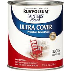 Rust-Oleum Painter’s Touch Ultra Cover 1qt Wood Paint Apple Red
