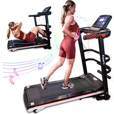 Fitness Machines Ksports Wide Foldable Home Treadmill