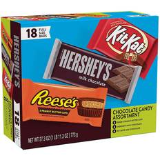 Hershey's Milk Chocolate Candy Variety Box 33.4oz 18