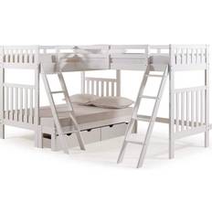 Trademark Global Aurora Collection AJAU04WHS Bunk Bed