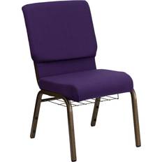 Purple Armchairs Flash Furniture HERCULES Series 18.5''W Church