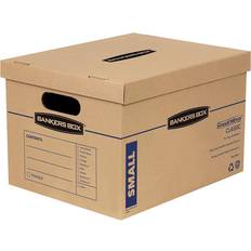 Corrugated Boxes Bankers Box SmoothMove Classic Small Moving Boxes 15x12x10" 10pcs