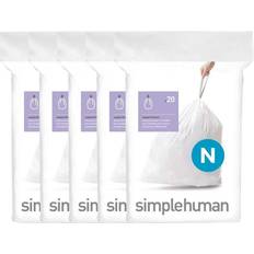simplehuman Code M 45 L Trash Bags (20 Liners)