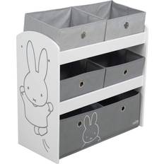 Tre Oppbevaringsbokser Roba Miffy® Play Shelf Bunny
