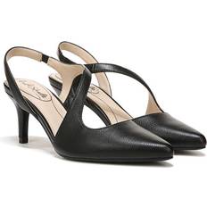 Slingback Shoes LifeStride Womens Santorini Pump Black 7.5W