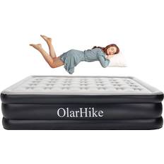 Inflatable air mattress OlarHike Inflatable Queen Air Mattress with Built in Pump
