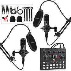 Podcast Equipment Bundle, tenlamp Studio XLR to 3.5mm Microphone with –  tenlamp store