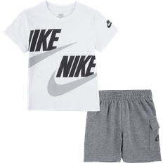 S Other Sets Children's Clothing Nike Toddler NSW Cargo Shorts Set - Carbon Heather/Black