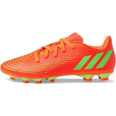 Green Soccer Shoes adidas Predator Edge.4 Kids' FXG Soccer Cleats, Boys' 5.5, Red/Green