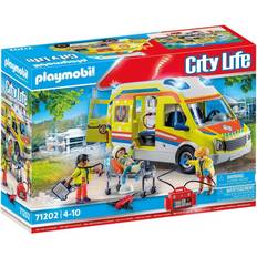 Licht Spielsets Playmobil City Life Ambulance 71202