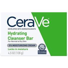 Dermatologisch getestet Körperseifen CeraVe Hydrating Cleanser Bar 128g