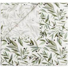 Babyletto Olive Branches Muslin Swaddle In Green Olive Branch 0-6 Months