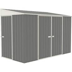 Bike shed ABSCO 10 W 5 D Metal Bike Shed with SNAPTiTE assembly system (Building Area )