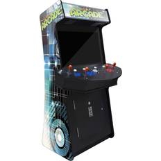 Arcade Sticks Creative Arcades 4 Player Stand-Up Arcade Machine w/ Trackball 3500 Classic Games 32 LCD Screen