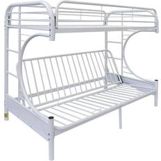 White Bunk Beds Acme Furniture Eclipse Twin Over Bunk Bed