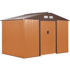 Metal garden shed OutSunny 845-031YL (Building Area 52 sqft)