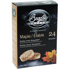 Briquettes Smoker Flavor Bisquettes, Maple, Pack of 24, BTMP24