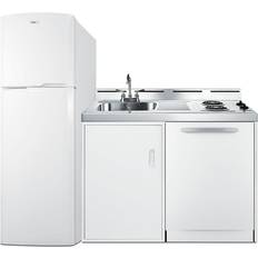 White Cooktops Summit ACKDW72 71" Wide Kitchenette