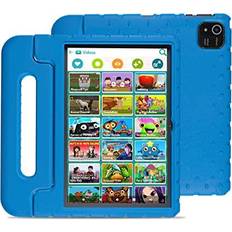 512 GB Tablets NOBKLEN Kids Tablet, 10" WiFi, Android GO 12.0 Toddler with Dual Camera 2GB 32GB 1200 * 800 HD IPS Touchscreen 6000mAh Kidoz Pre-Installed Parental Control Kid-Proof Case
