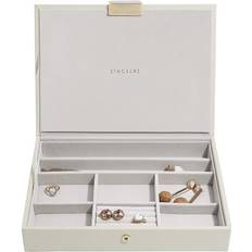 Jewelry Stackers Classic Jewellery Box - Beige