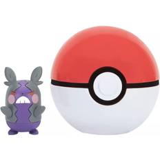 Toy Figures Jazwares Pokemon Clip N Go Hangry Morpeko & Poké Ball