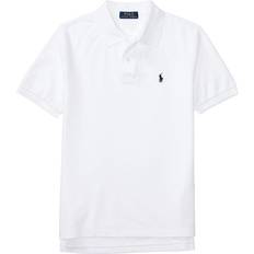 Polo Shirts Children's Clothing Ralph Lauren Big Boy's The Iconic Mesh Polo Shirt - White (323603252004-100)