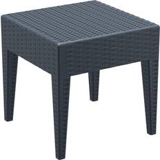 Outdoor Side Tables Siesta ISP858 Miami Square Outdoor Side Table