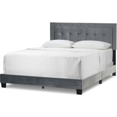 Bed Frames Glamour Home Austin Silver