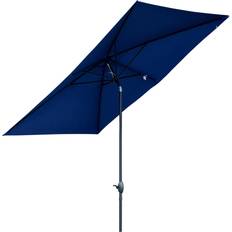OutSunny Parasols OutSunny 6.6 X 10 ft Market Umbrella