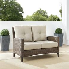 Outdoor Sofas & Benches Crosley Furniture Rockport Collection CO7161-LB Outdoor Sofa