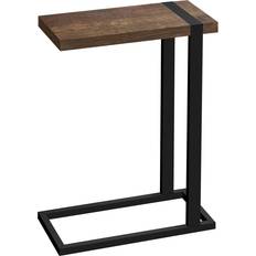 Monarch Specialties C-Shaped Small Table 9.5x19.2"