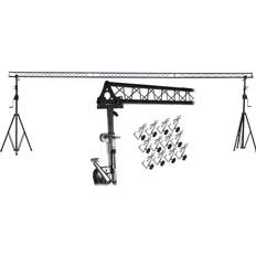Griffin Crank Up Triangle Light Truss System DJ Booth Trussing Stand Kit for Light Cans & Speakers Pro Audio Lighting Stage Platform Hardware