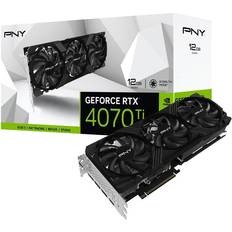 GeForce RTX 4070 Ti Graphics Cards PNY GeForce RTX 4070 Ti Verto Triple Fan 1xHDMI 3xDP 12GB
