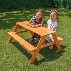Kids Outdoor Furnitures SportsPower Kids Wooden Picnic