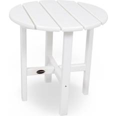 Outdoor Side Tables Polywood Round 18 Outdoor Side Table