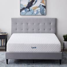 Mattresses Lucid Comfort Collection 10 Inch Gel Memory Twin