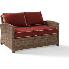 Crosley Furniture Outdoor Sofas & Benches Crosley Furniture Bradenton Loveseat Sangria Outdoor Sofa