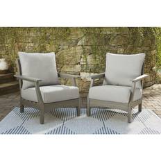Patio Chairs Ashley Signature Visola Poly All Weather Lounge