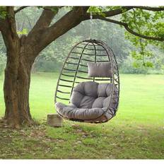 Hanging egg chair Patio Furniture Rilyson Foldable Hanging Egg