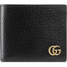 Gucci Geldbörsen Gucci GG Marmont Leather Bi-Fold Wallet - Black