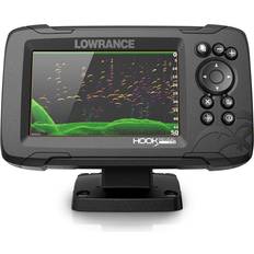 Boating Lowrance HOOK Reveal 5 5" Display with SplitShot Transducer