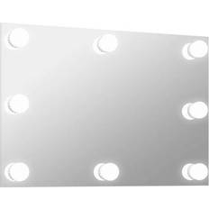 vidaXL LED Lighting Wandspiegel 60x40cm