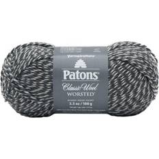 Patons Classic Wool Yarn-Dark Grey Marl