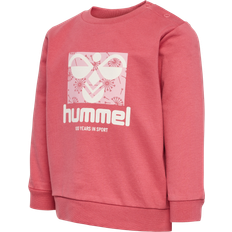 Rosa Collegegensere Hummel Baroque Rose Lime Sweatshirt