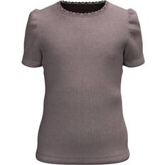 9-12M T-skjorter Name It Deauville Mauve Kab Top Noos