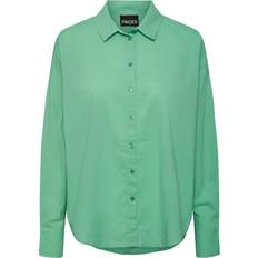 Damen - Lila Hemden Pieces Tanne Blouse Green